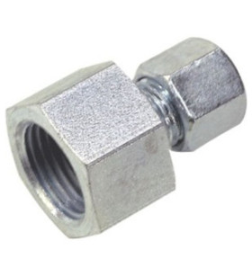 Raccord femelle 1/2'' - Ø 8 mm acier P51