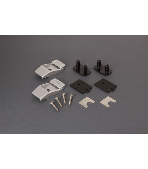 SUPPORTS MURAUX ALU TITANE FLAMME 98655-728.