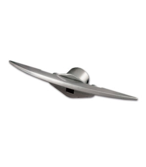 Mango cromado con mecanismo para colgar