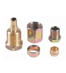 RACCORD DROIT POUR RACCORDEMENT FLEXIBLE 1/4 AVEC Ø 8 MM "