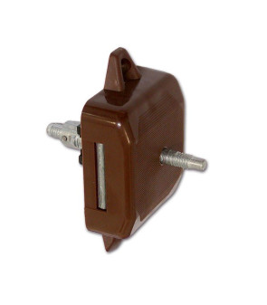 Push-lock bagno bilaterale si fori marrone