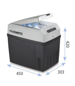 Dometic Tropicool TCX21 Thermoel-Kühlschrank -27 ° C 12 / 24 VDC, 230 VAC, 20 lt