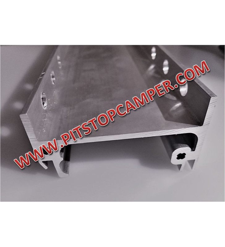 Derecha - lado izquierdo en aluminio extruido...