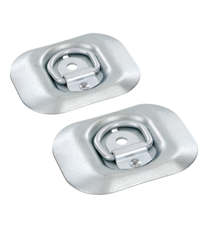 PAIRE DE CROCHETS D'ANCRAGE G2 "128x95 mm 180 kg"
