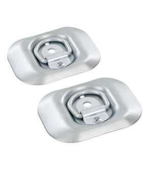 PAIRE DE CROCHETS D'ANCRAGE G2 "128x95 mm 180 kg"