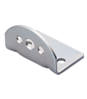 Par de soportes para soporte de resortes de gas con 3 agujeros Aisi 316