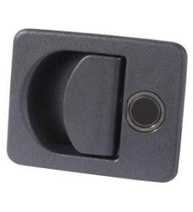 Black STS lock KUBUS model for hatches without cylinder /... 2