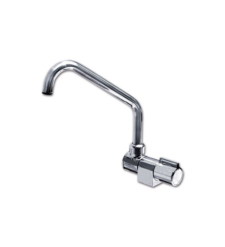 Rubinetto in ottone singolo canna abbattibile