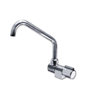 Rubinetto in ottone singolo canna abbattibile