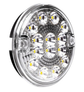 FARO RETROMARCIA ROTONDO 14 LED 12/24V Ø 140 mm