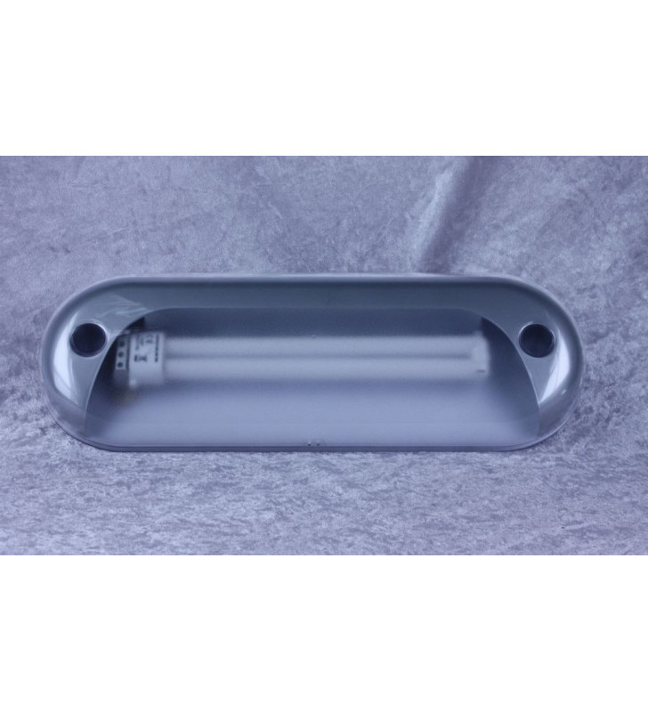 Ext. Lampe VERALUX Leuchtstoff 12V 11W Silber...