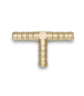 3-way T-shaped gas hose fitting for LPG Ph10 UNI hose