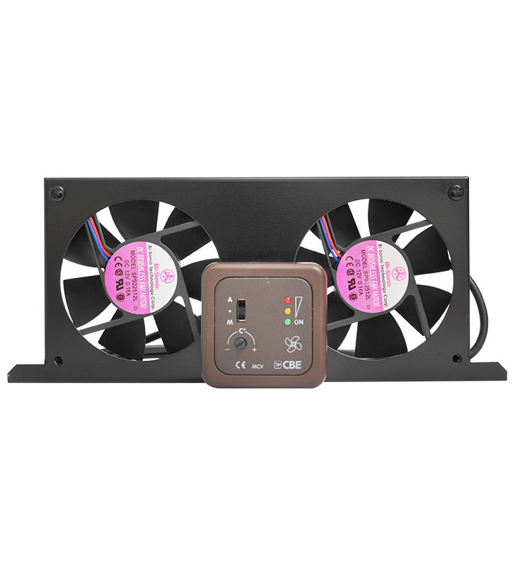FRIDGE FAN CBE 2 VENT MCV2 BROWN
