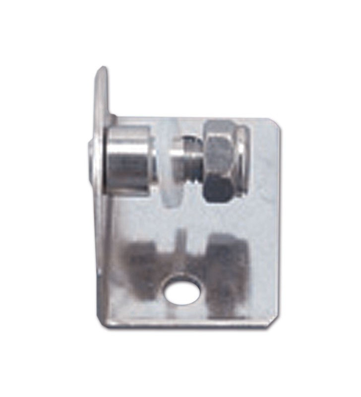 Coppia di supporti laterali Aisi 316 per molle...