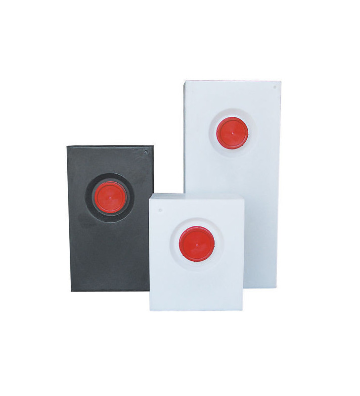 GRANDS réservoirs d'eau alimentaire PLT blancs...