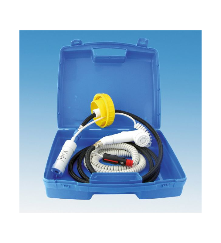 Mobiles Duschset im Koffer