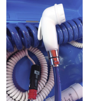 Ensemble de douche mobile en étui