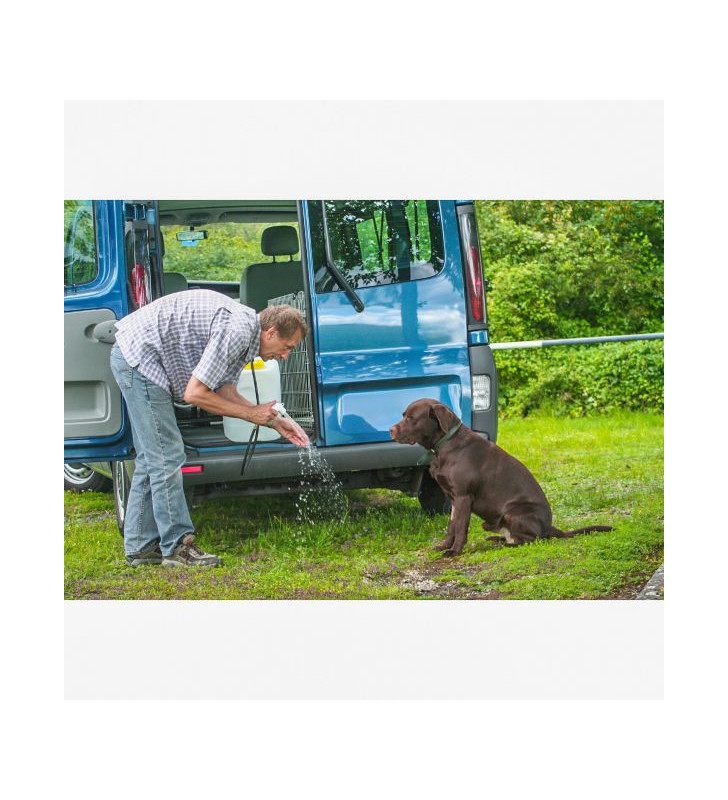 Complete portable 20 liter shower for VAN