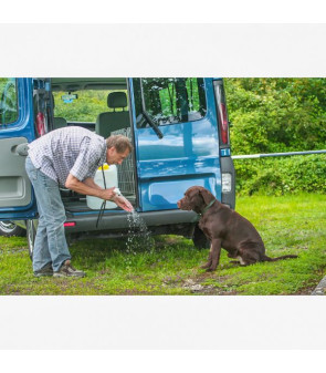 Complete portable 20 liter shower for VAN