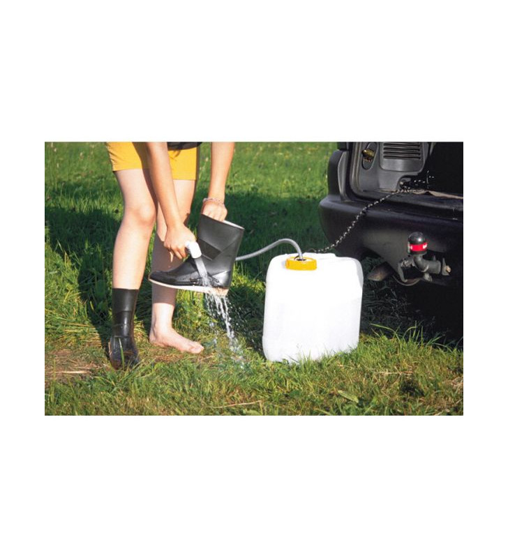 Complete portable 20 liter shower for VAN