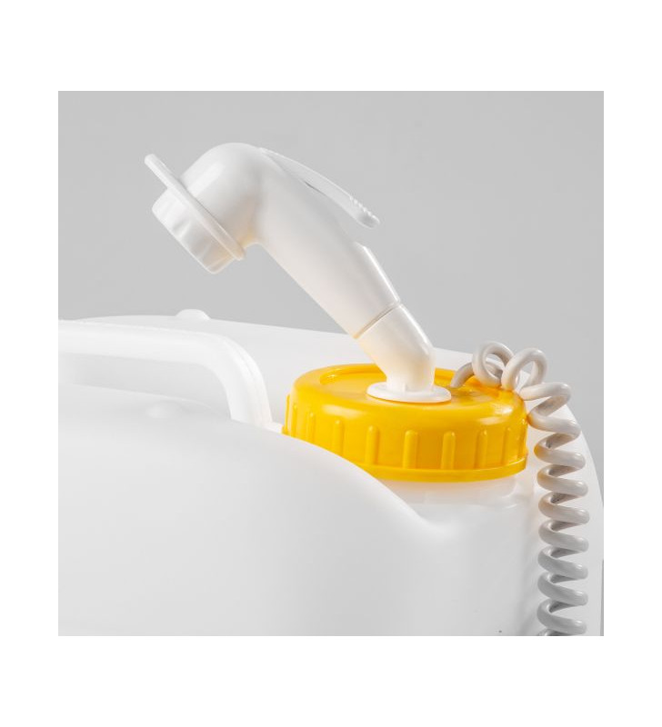 Complete portable 20 liter shower for VAN