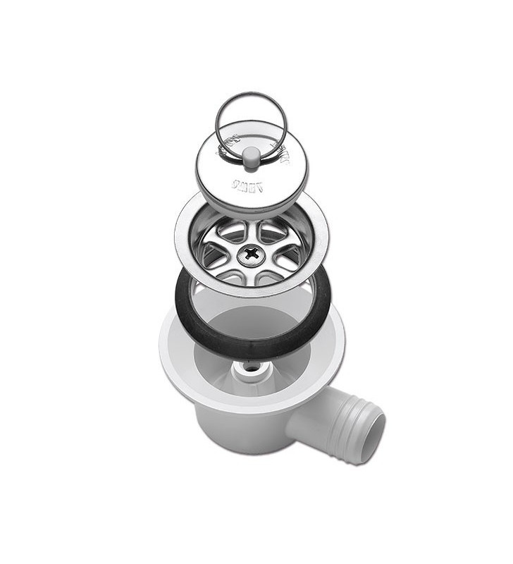 SIPHON COURBÉ 530S trou 40 mm - PG 25 mm -...
