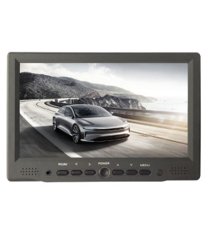 ALCAPOWER Monitor LCD a Colori 7" INGRESSI AV, HDMI E VGA