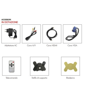 Monitor LCD a Colori 7"