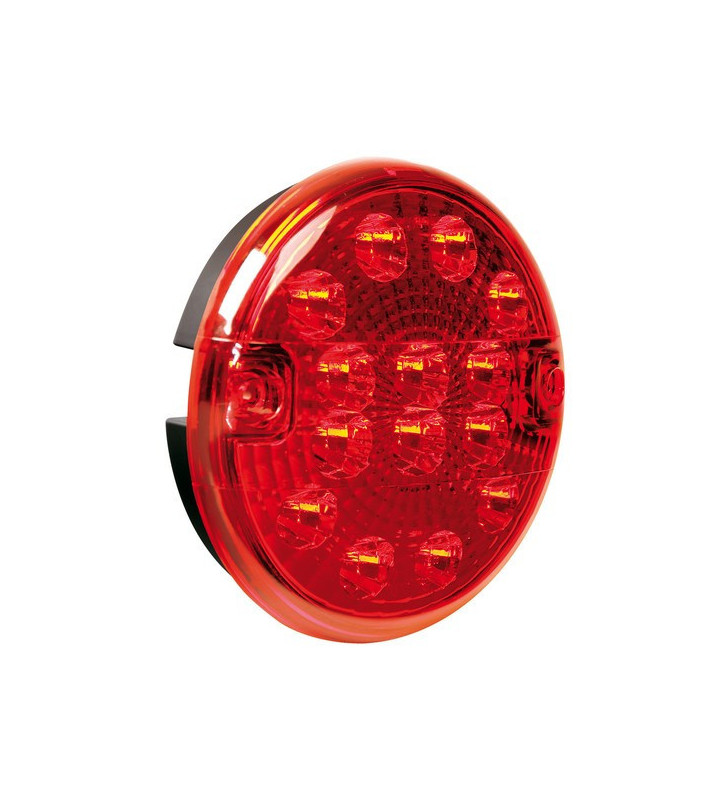 ROUND REAR FOG LIGHT LED 12 / 24V Ø 140 mm