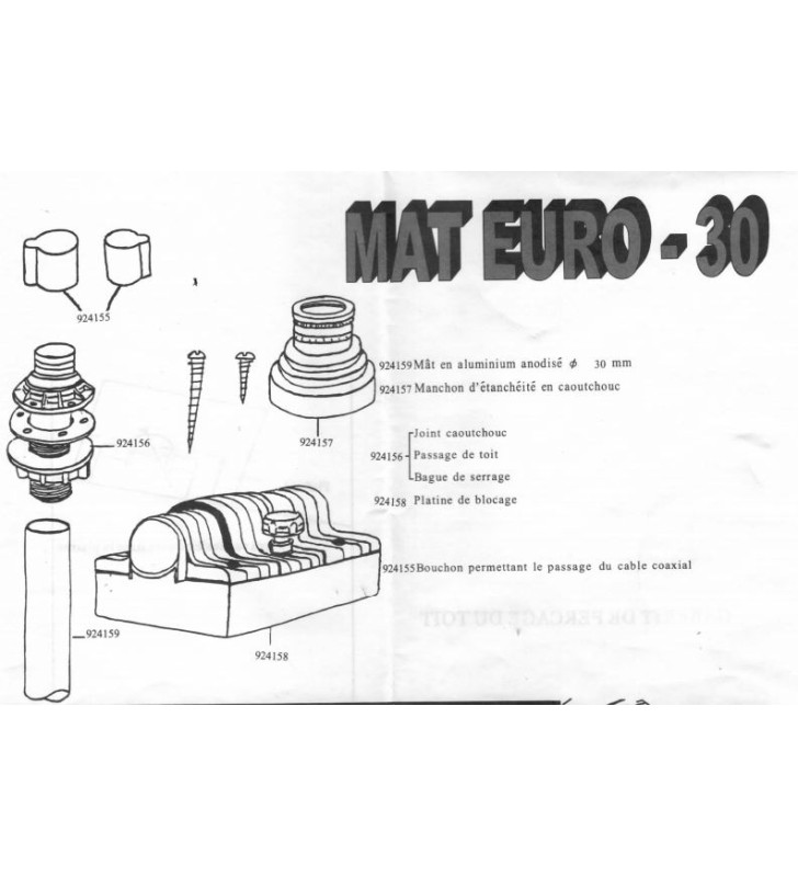 ASTA SCORREVOLE - TELESCOPICA PER ANTENNA TV...