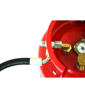 Pièce TG 3/4 UNF, 2 x filetage extérieur, 1 x filetage intérieur