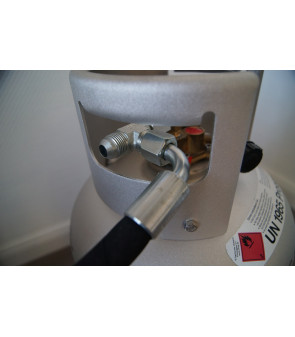 Pezzo tipo B a T da 3/4 pollice 16 UNF, 2 x filettatura esterna, 1 x filettatura interna