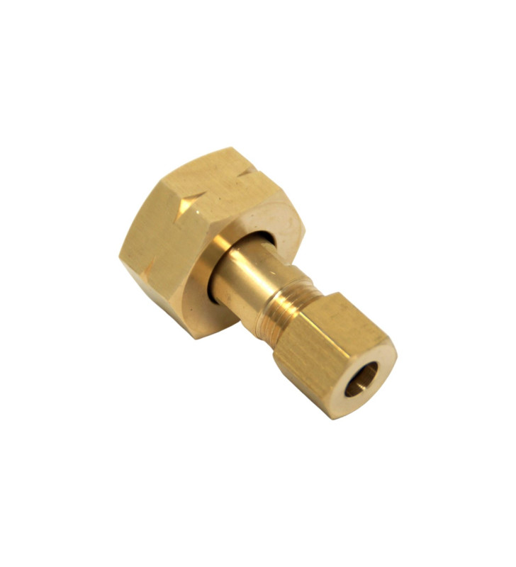 Connection fitting W21.8 x 1 / 14LH at 8 mm...