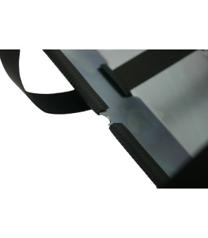 Soporte de pared para cilindro de gas Ø300 con tensores CAMPKO