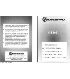 1460.266.02 - Panel táctil NE266 con pantalla LCD para ADRIA