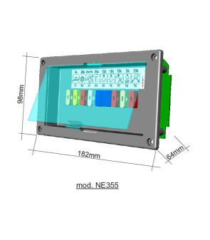 2557.355.01 - Porte-fusible standard NE185 VS NE355