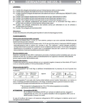 2557.355.01 - Derivatore porta fusibili NE185 VS NE355 standard