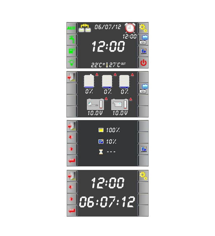 1347.273.01 Écran tactile NE273 avec écran LCD...