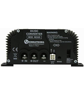 000.325.01 - Nordelettronica NE325 - 25A Booster carica batterie 12 V anche Litio