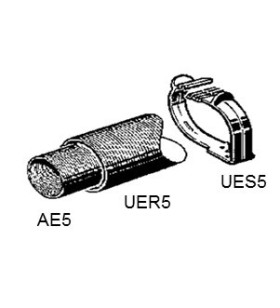 Tube 70 x prot. exhaust 65mm