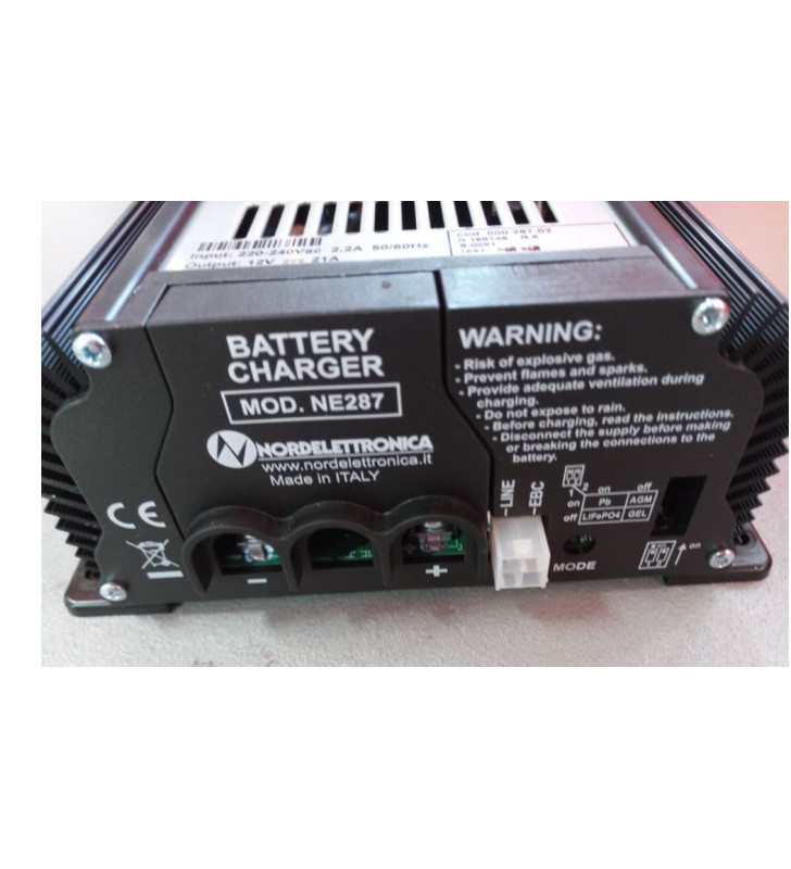 NE287 21 A fixed battery charger without...