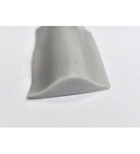 Profilo 13 mm copri viti grigio plastico 2