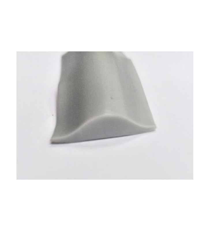 Profilo 13 mm copri viti grigio plastico