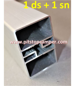 KIT RETE LETTO RIPIEGABILE PER VAN 140X200 CM