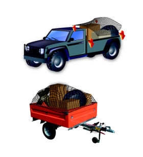 ELASTISCHES NETZ FÜR ANHÄNGER 300X200CM 2