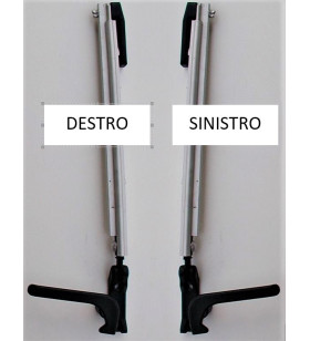 PAREJA DE COMPASES L230/245MM MANGO PLASTOFORMA NEGRO