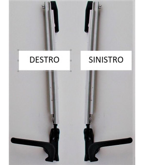 PAREJA DE COMPASES L230/245MM MANGO PLASTOFORMA NEGRO