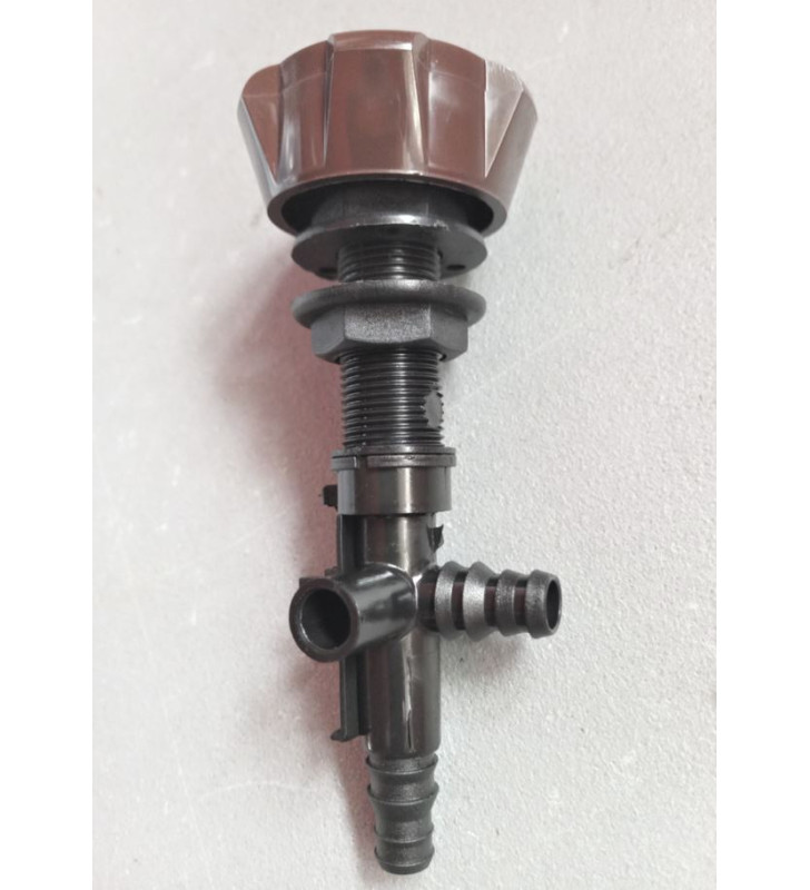 Rubinetto sottopiano COMET marrone foro 17 mm