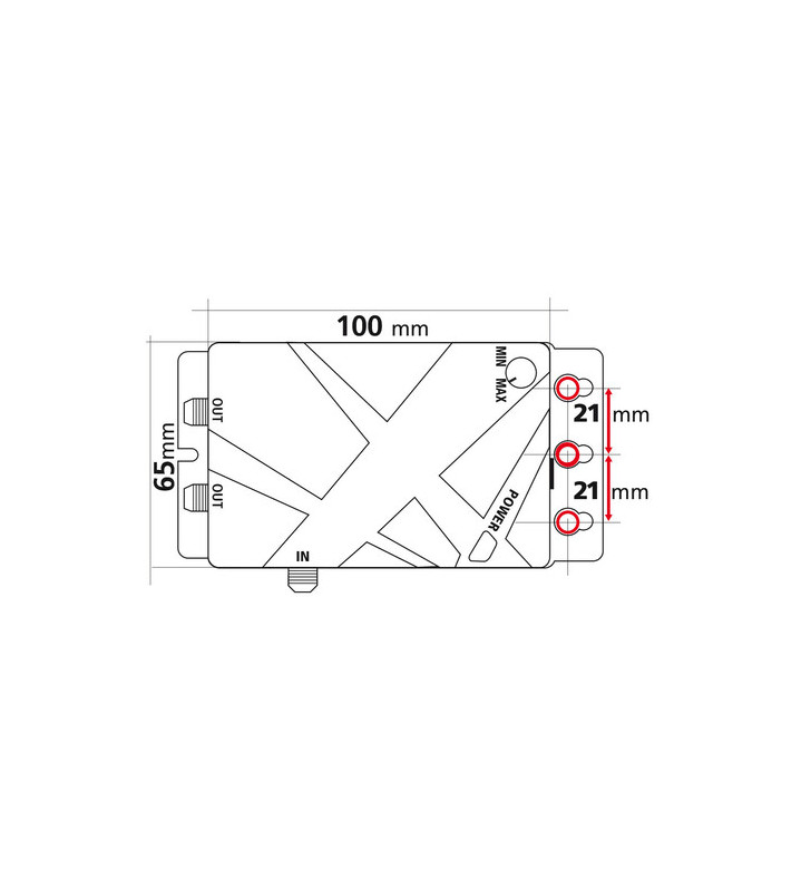 12/24 V TV ANTENNE LAMPA VERSTÄRKER