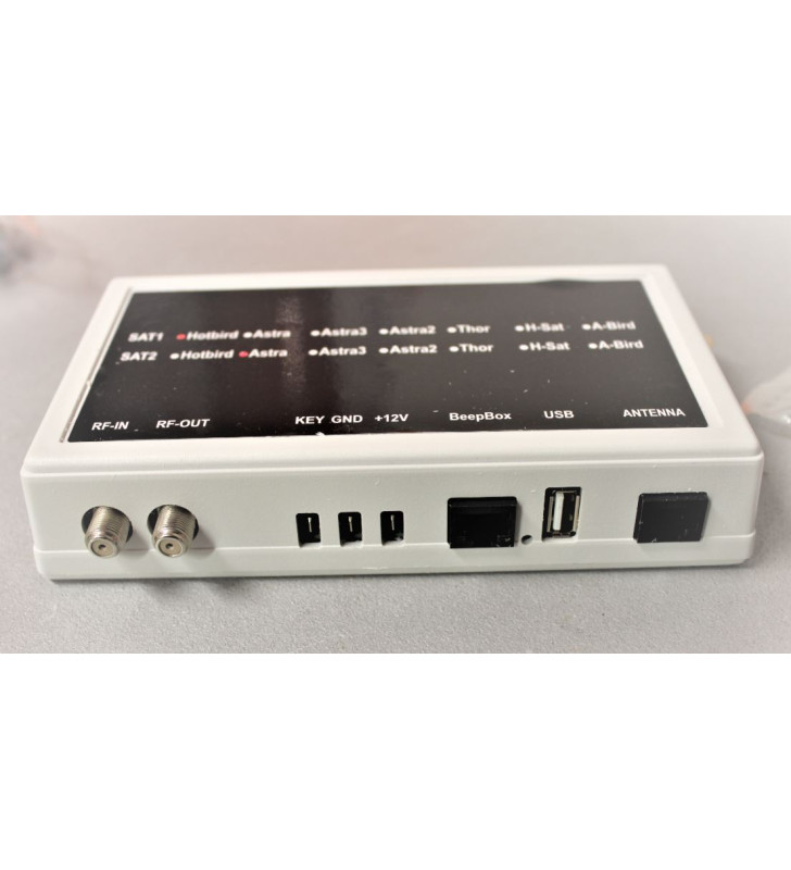 Antena auto 2 satelites Ø 80 SAT2 TECHNO-MEDIA